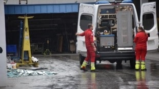 Der Unfall passierte auf einem Firmenareal in Buch in Tirol.