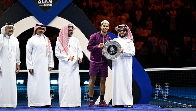 Carlos Alcaraz und Co. werden ab 2028 in Saudi Arabien bei einem Masters-1000-Turnier antreten.