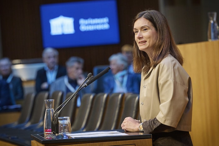Die Schweizer Nationalratspräsidentin Maja Riniker