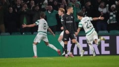 Sturm Graz verlor trotz des Traumtors von Tomi Horvat (mitte) gegen Celtic Glasgow.