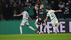Sturm Graz verlor trotz des Traumtors von Tomi Horvat (mitte) gegen Celtic Glasgow.