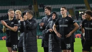 Hängende Köpfe bei Sturm Graz und Co.