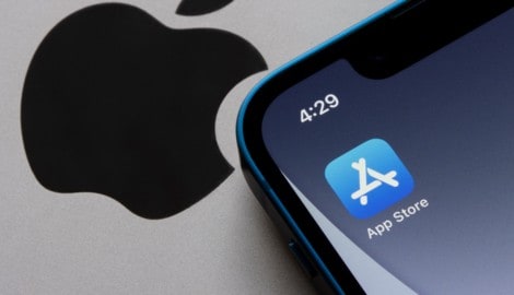 Apple steht durch einen Kommissionsbeschluss seit September 2023 mit den Diensten App-Store, iOS ...