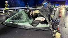 Der Lenker starb, dessen Beifahrer überlebte verletzt.