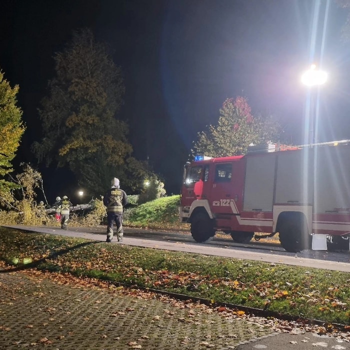 Einsatz der Florianijünger am Freitagmorgen.