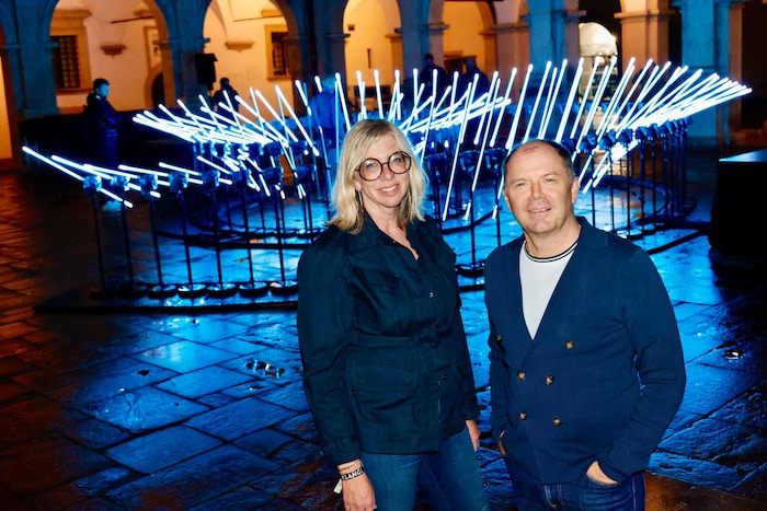 Birgit Lill-Schnabl und Bernhard Rinner zeichnen für das Klanglicht-Festival verantwortlich.
