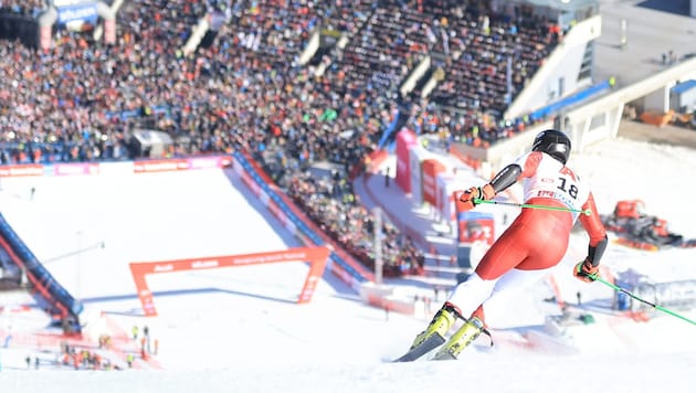 Riesentorlauf-Weltmeister Raphael Haaser.