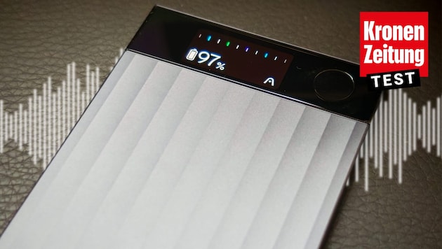 Das Plaud Note Pro kommt mit einem Display daher.