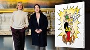 Die „Krone“ traf Sylvie Uderzo und Anne Goscinny in Paris.