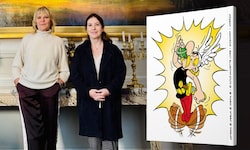 Die „Krone“ traf Sylvie Uderzo und Anne Goscinny in Paris.