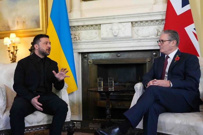 Starmer will die europäischen Verbündeten der Ukraine bei dem Treffen dazu aufrufen, mehr Waffen ...