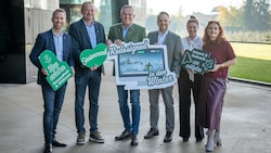 Philip Borckenstein-Quirini (Thermenresort Bad Loipersdorf), Georg Bliem (Planai), LH Mario ...