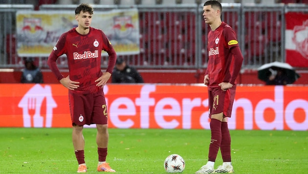 Enttäuscht: Alajbegovic (li.) und Ratkov.