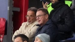 ÖFB-Teamchef Ralf Rangnick (re.) schaute bei Liefering zu.