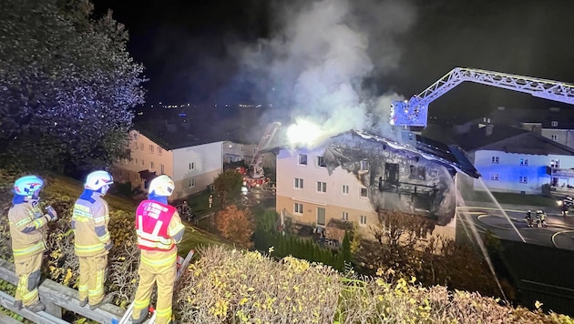 Löscheinsatz in St. Johann