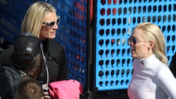 Maria Riesch (links) glaubt, dass Lindsey Vonn in dieser Saison noch ein großer Coup gelingen ...