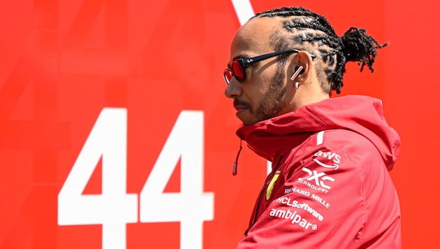 Lewis Hamilton klagte über den schlechten Grip.