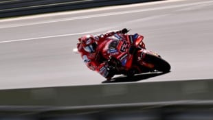 Francesco Bagnaia hat den Sprint in Malaysia gewonnen.