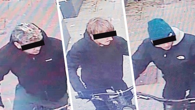 Who recognizes the three boys? Information to the "Radhaus" in Schwechat.