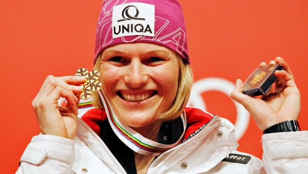 2011 gewann Marlies Raich (damals Schild) in Garmisch ihre zweite WM-Goldmedaille.