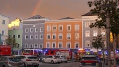 Bei beiden Bränden war ein Großaufgebot im Einsatz