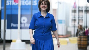 Lucy Powell gilt als Repräsentantin des „Nordens“ in der Labour-Partei, also des ...