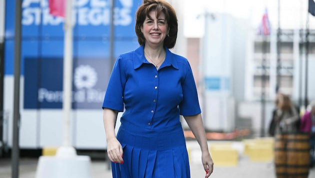 Lucy Powell gilt als Repräsentantin des „Nordens“ in der Labour-Partei, also des ...