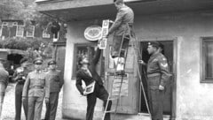 Herbst 1953: Im Grenzgebiet zu Niederösterreich wird ein Kontrollposten der Alliierten ...