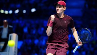 Jannik Sinner gibt sich auch gegen Alex de Minaur keine Blöße. 