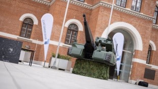 Auf Panzer montierte Abwehrsysteme werden künftig in Freistadt stationiert.