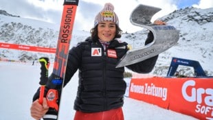 Julia Scheib triumphiert sensationell in Sölden. 