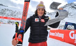 Julia Scheib triumphiert sensationell in Sölden. 