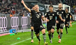 Der FC Bayern München gewinnt in Gladbach.