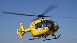 Der Hubschrauber flog den Steirer ins Grazer LKH.