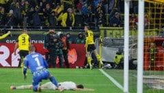 Großer Jubel bei den Dortmundern