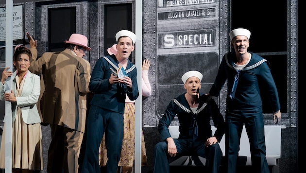 Drei Matrosen auf Landgang in New York – das ist die Handlung von „On the Town“