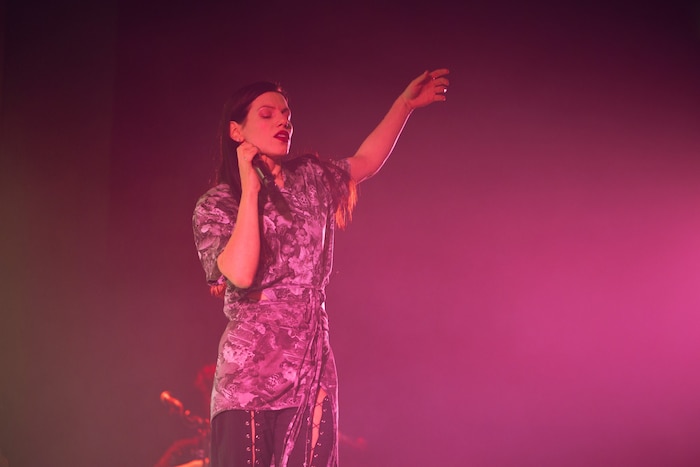 Fühlte sich in die Beats regelrecht hinein.