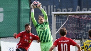 Kuess Josef Goalie Patrick Gailer wurde für Afritz zum Matchwinner in Straßburg.