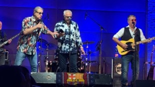 Gewaltig: Thomas Schreiber, Hans Krankl &amp; Toni Matosic (re.).