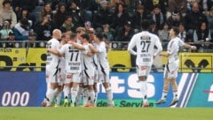 Der WAC jubelte über den ersten Sieg unter Trainer Peter Pacult.