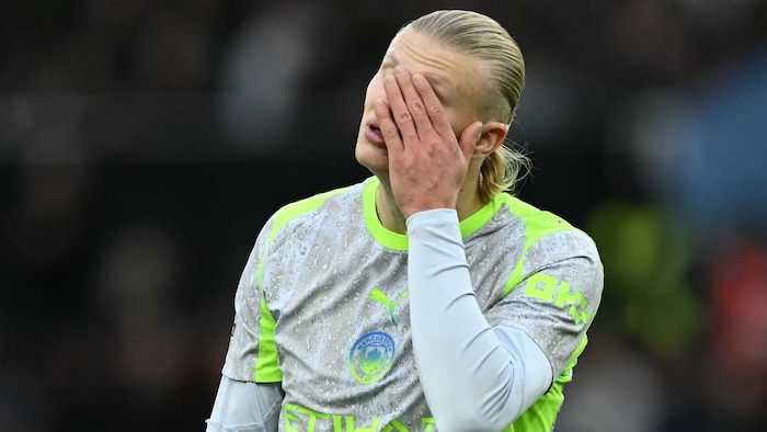 Erling Haaland blieb erstmals seit zwölf Partien ohne Torerfolg.