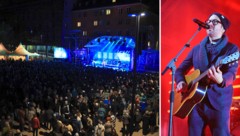 Pop-Sänger Lemo begeisterte am Landhausplatz zum krönenden Abschluss die vielen Besucher.