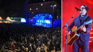 Pop-Sänger Lemo begeisterte am Landhausplatz zum krönenden Abschluss die vielen Besucher.