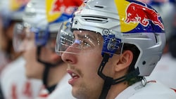 Sah es nicht so schlecht wie der Trainer: Eisbulle Lucas Thaler.