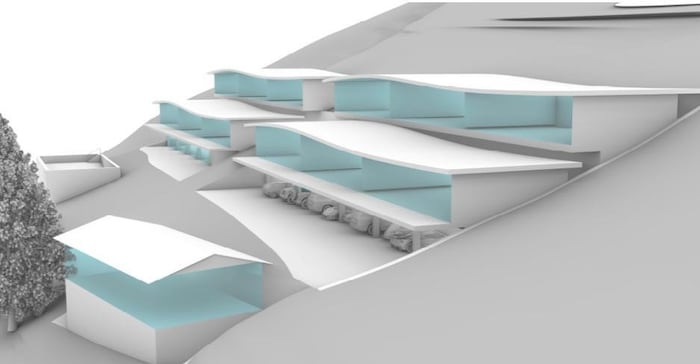 Pachers Anlage ist so konzipiert, dass sie die Sicht auf den See für andere Bewohner weiterhin ...