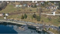 Die geplanten Unterkünfte sollen neben dem Barbara Egger Park und oberhalb des Parks ...