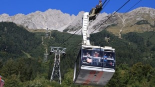 Ziel der vierköpfigen Wandergruppe war das Hafelekar