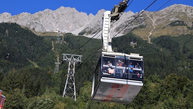 Ziel der vierköpfigen Wandergruppe war das Hafelekar