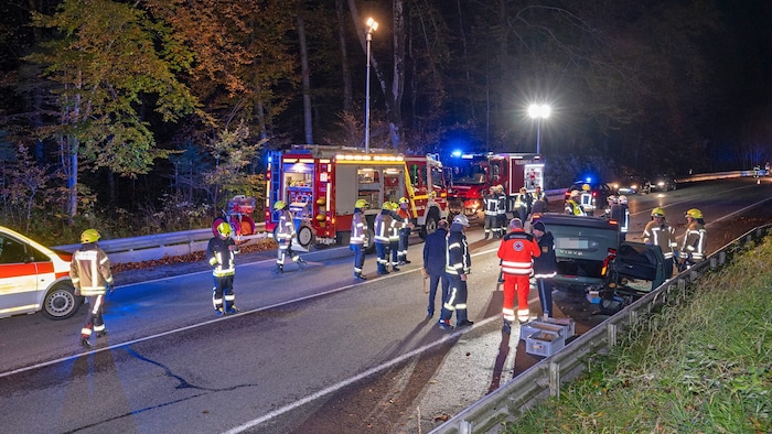 Die Unfallursache war vorerst unklar.