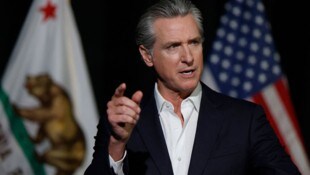Gavin Newsom gilt schon länger als möglicher Kandidat der Demokraten für die nächste ...